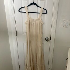 Billabong Long Cream Dress